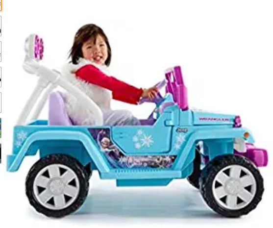 power wheels frozen sled