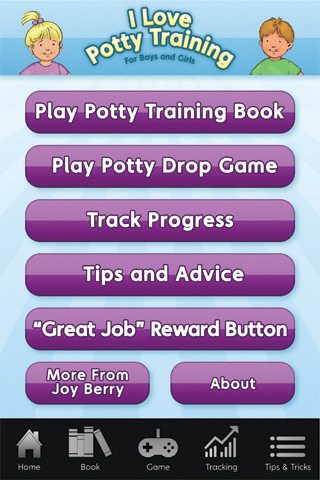 i love potty training iphone / ipad app