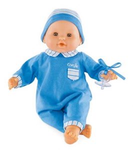 Corolle Mon Bebe Classique Baby Doll, Blue