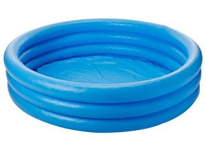 Crystal Blue Inflatable Pool 