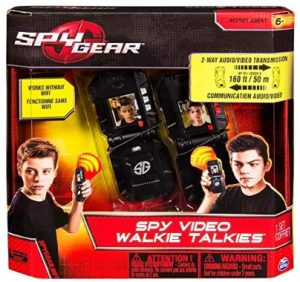 1. Spy Gear Video Walkie Talkies