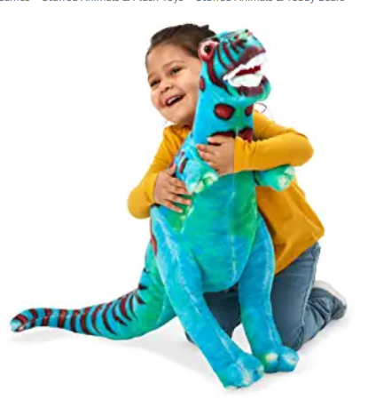 bedtime originals roar dinosaur plush rex