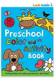 Preschool Sticker Activity book by Roger Priddy