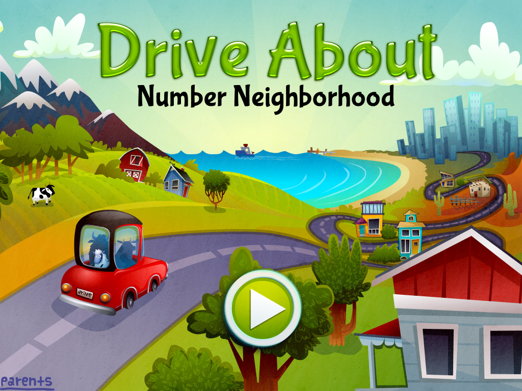 Drive Through Neighborhood Map App 