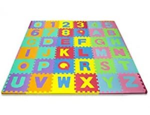 Alphabet and Numbers Foam Floor Puzzle