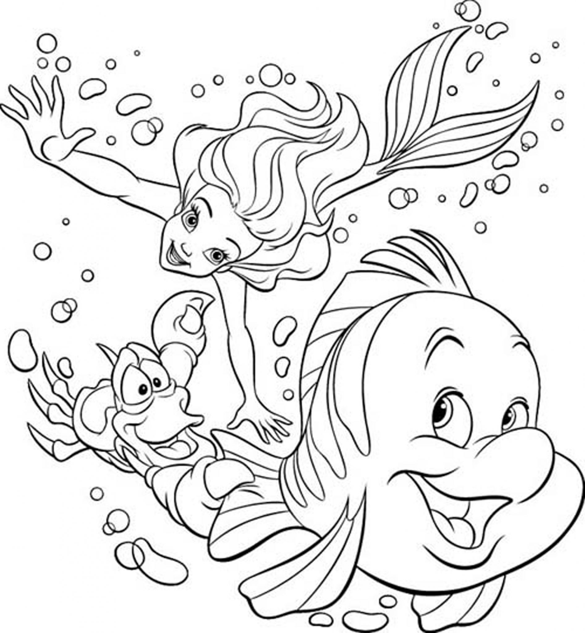 printable easy disney coloring pages