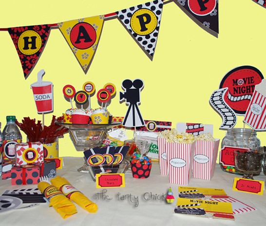 11-year-old-birthday-party-ideas-Movie party