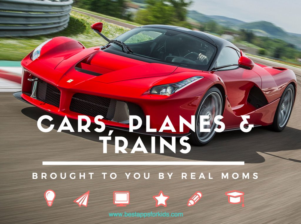 cars planes trains apps