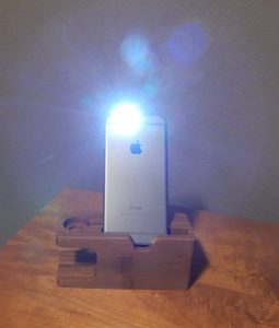 iphone LED flasher on
