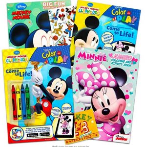 Disney Mickey Mouse Coloring Book Super Set with