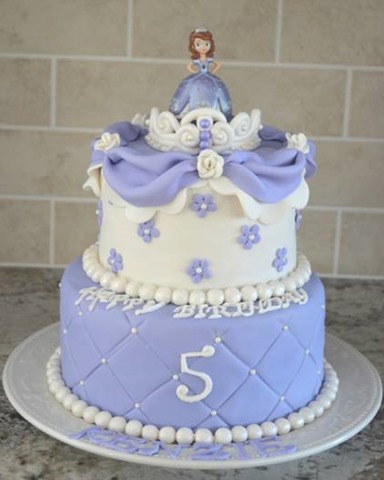 Birthday-Cake-Ideas-for-Girls-Princess Sofia Cake
