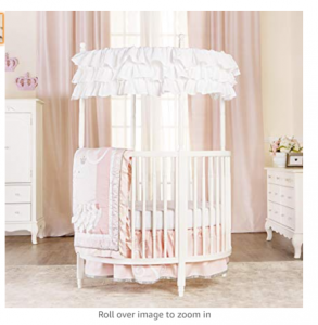 mini round crib