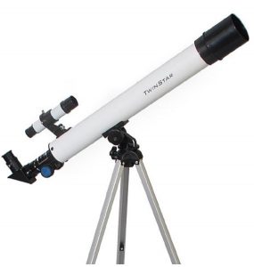 TwinStar AstroMark 50mm Refractor Telescope Kids Pak Bundle 