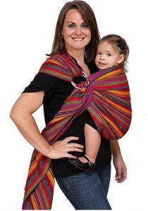 Maya Wrap Lightly Padded Ring Sling Baby Carrier