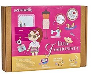  Little Fashionista 3-In-1 Girl Craft Kit for Kids