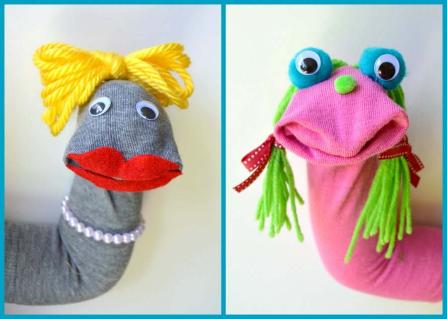 1. Sock Puppets