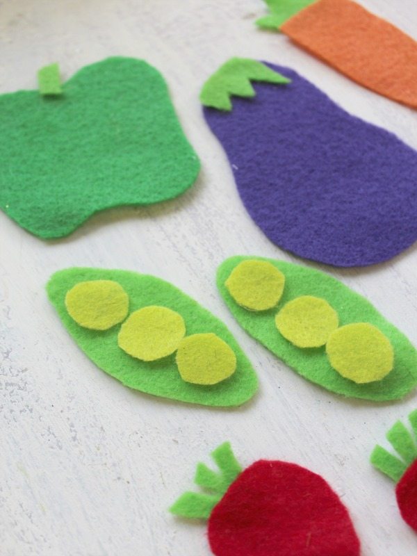 3. Felt Vegetable Garden