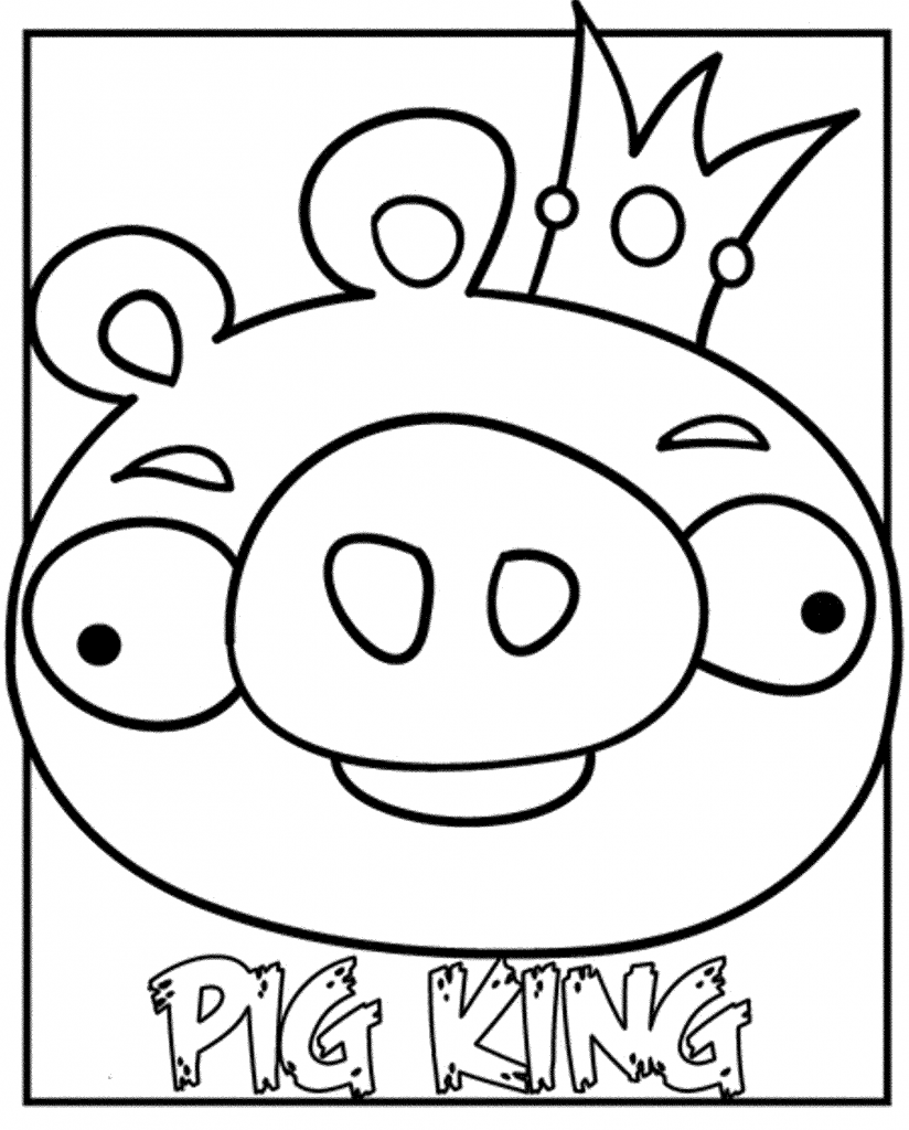 Angry Birds Coloring Pages for Your Small Kids