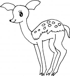 baby-deer-coloring-pages | | BestAppsForKids.com