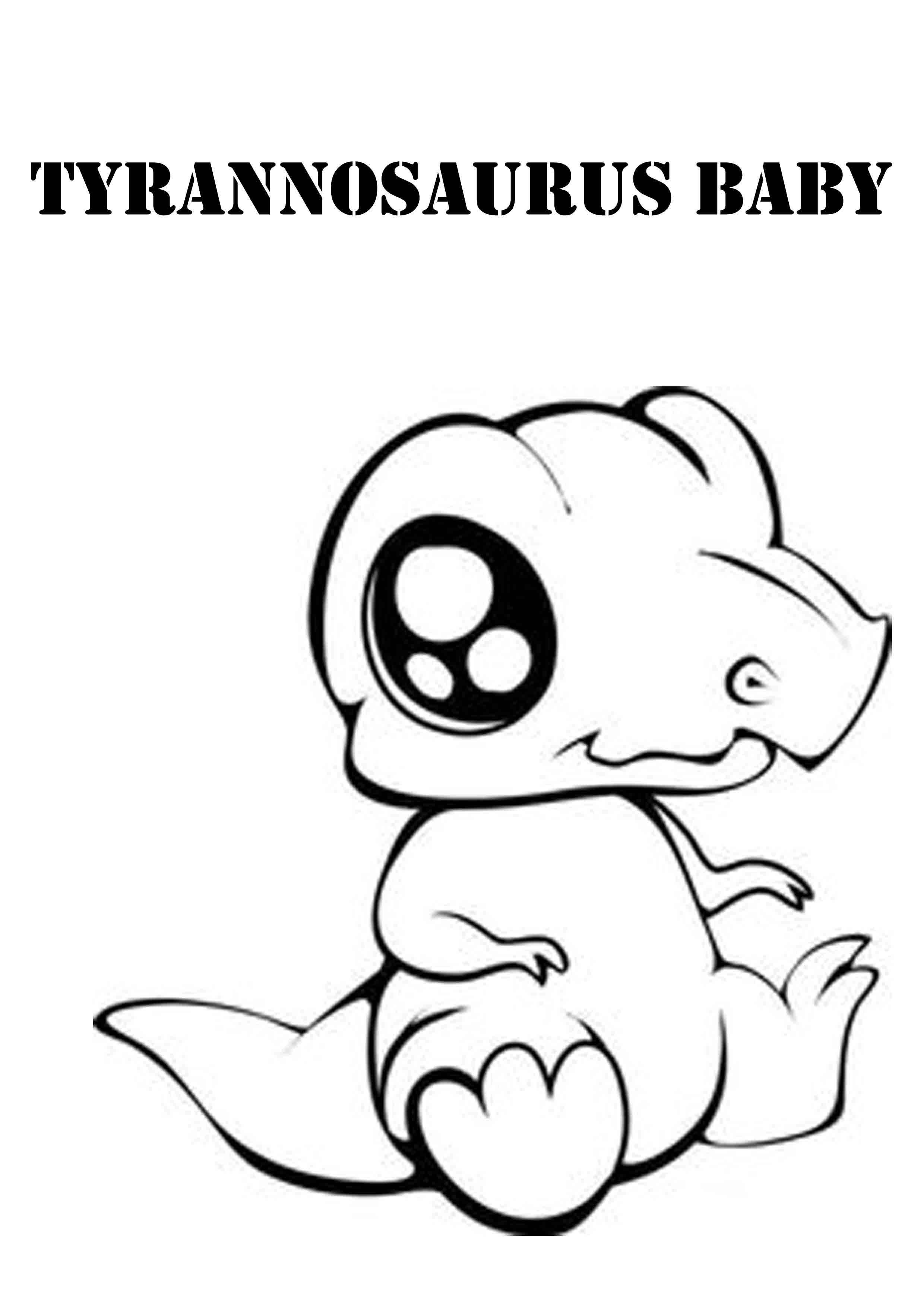 Dinosaur Coloring Pages For Kids