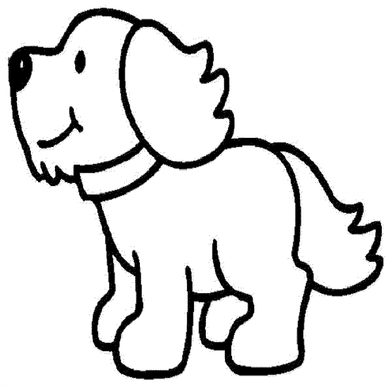 Employ Dog Coloring Pages for Your Children’s Creative Time