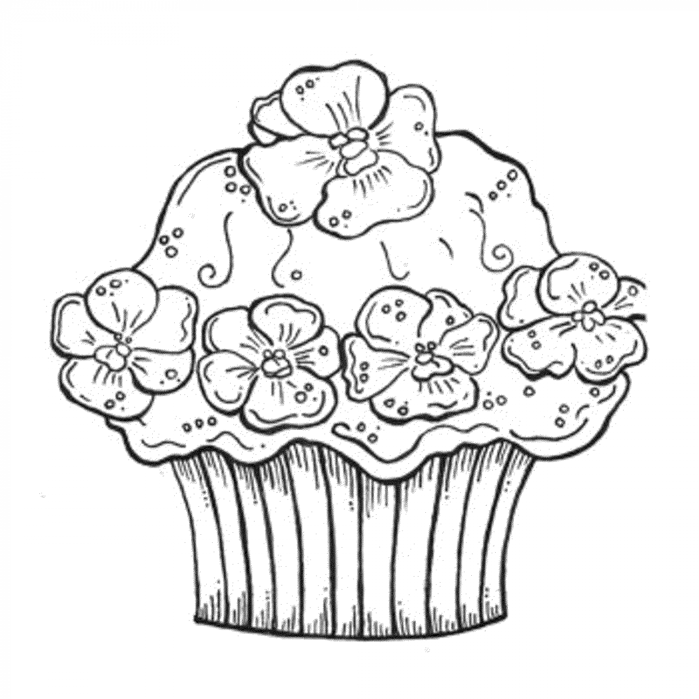 Print & Download - The Best Cupcake Coloring Pages