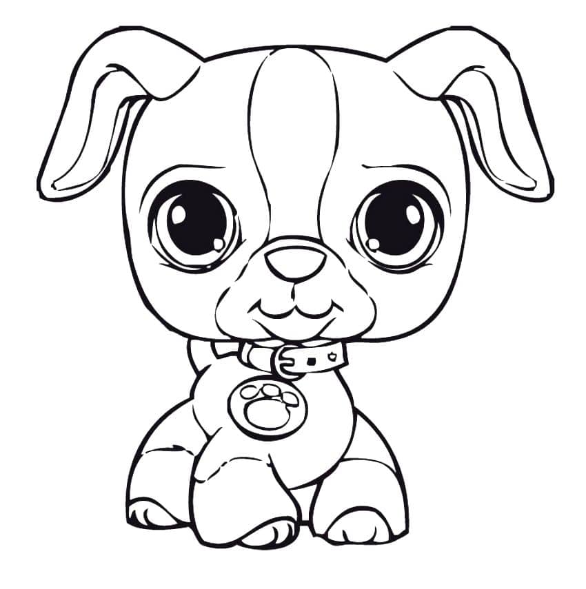 Puppies Printable Coloring Pages