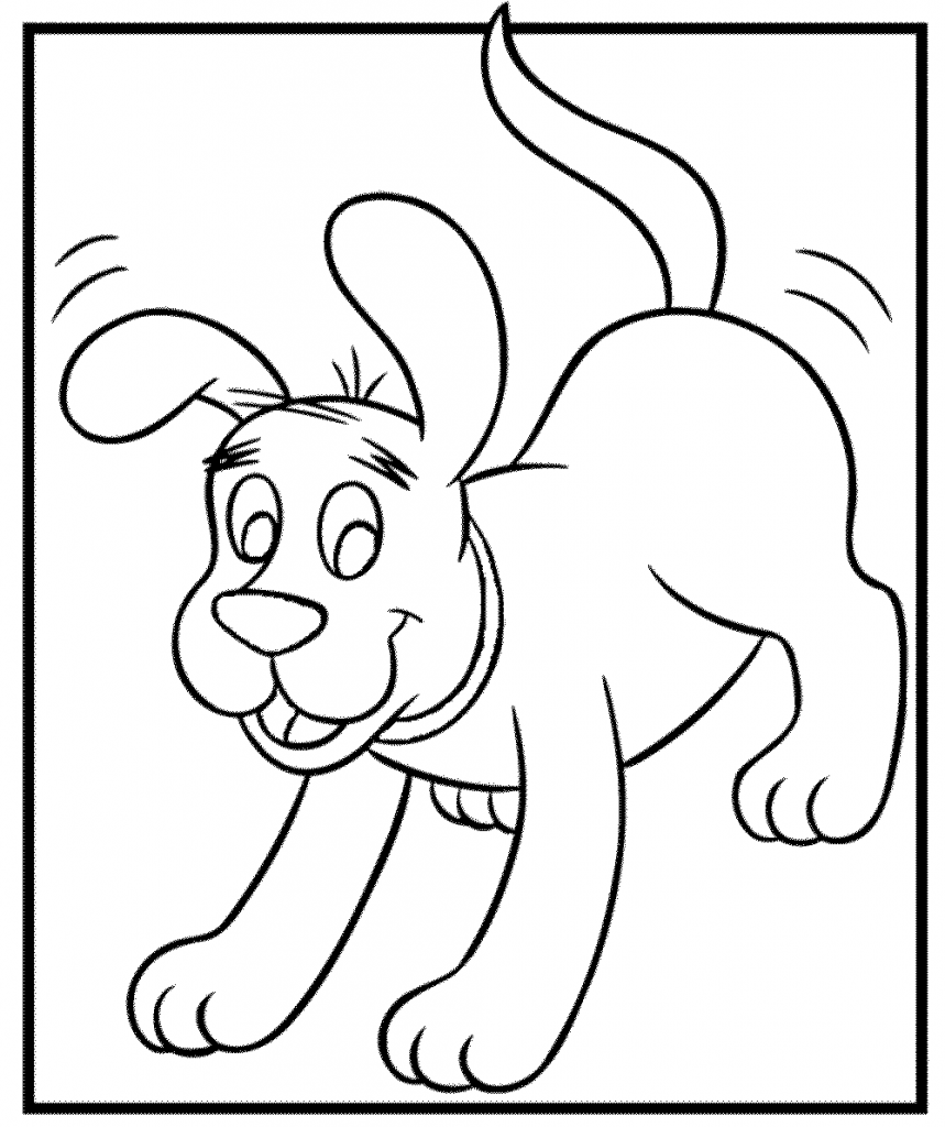 Employ Dog Coloring Pages for Your Children’s Creative Time