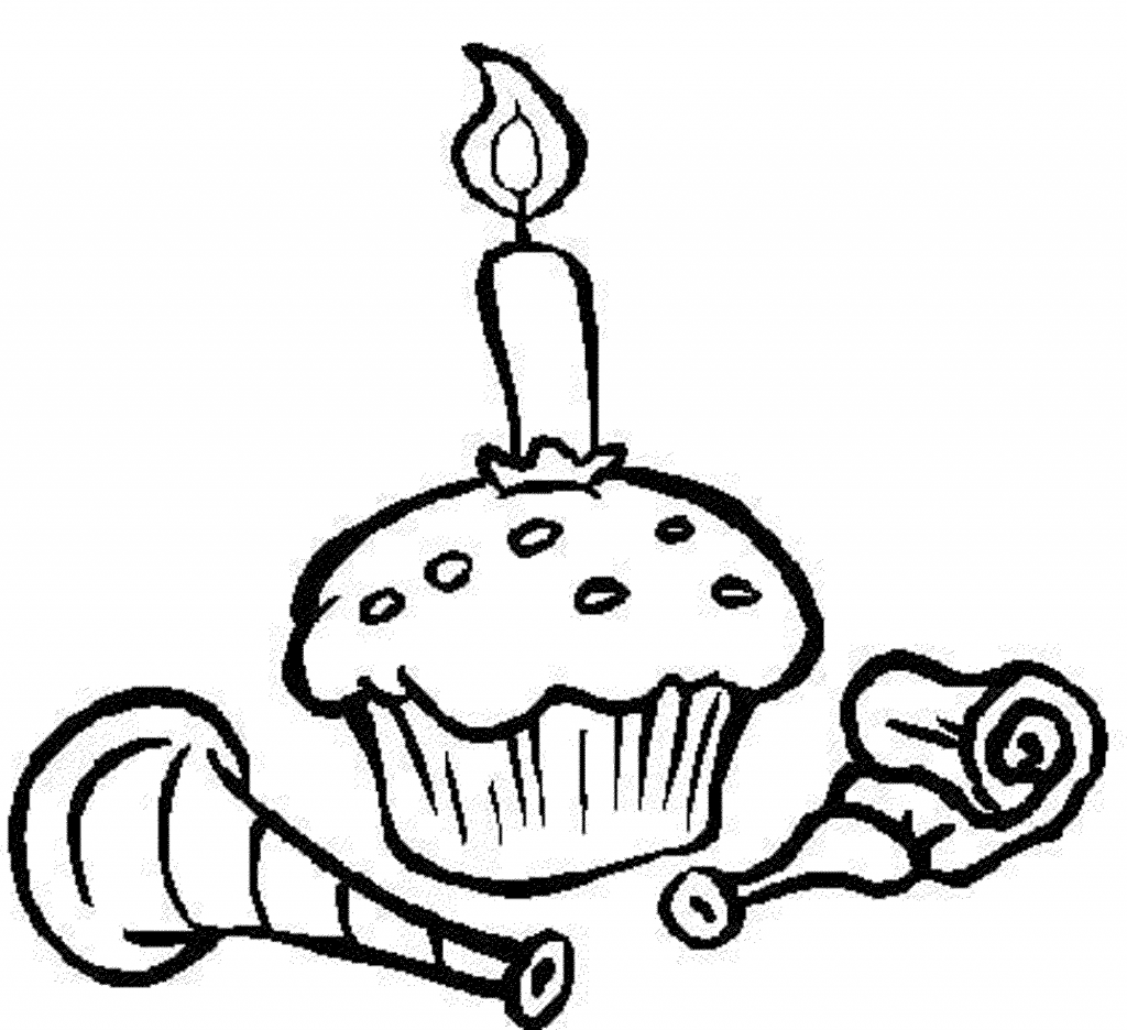 Print & Download - The Best Cupcake Coloring Pages