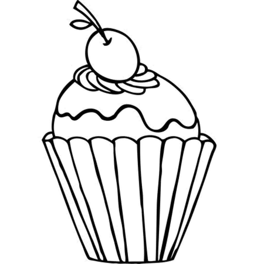 Print & Download - The Best Cupcake Coloring Pages