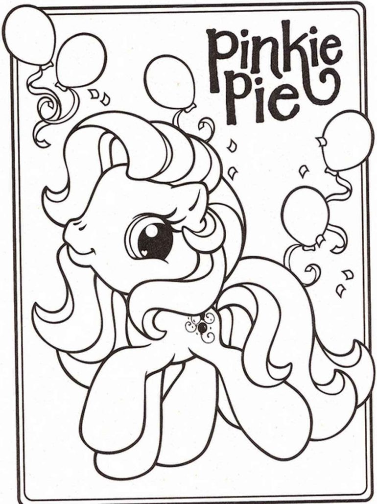 Print & Download - My Little Pony Coloring Pages: Learning with Fun