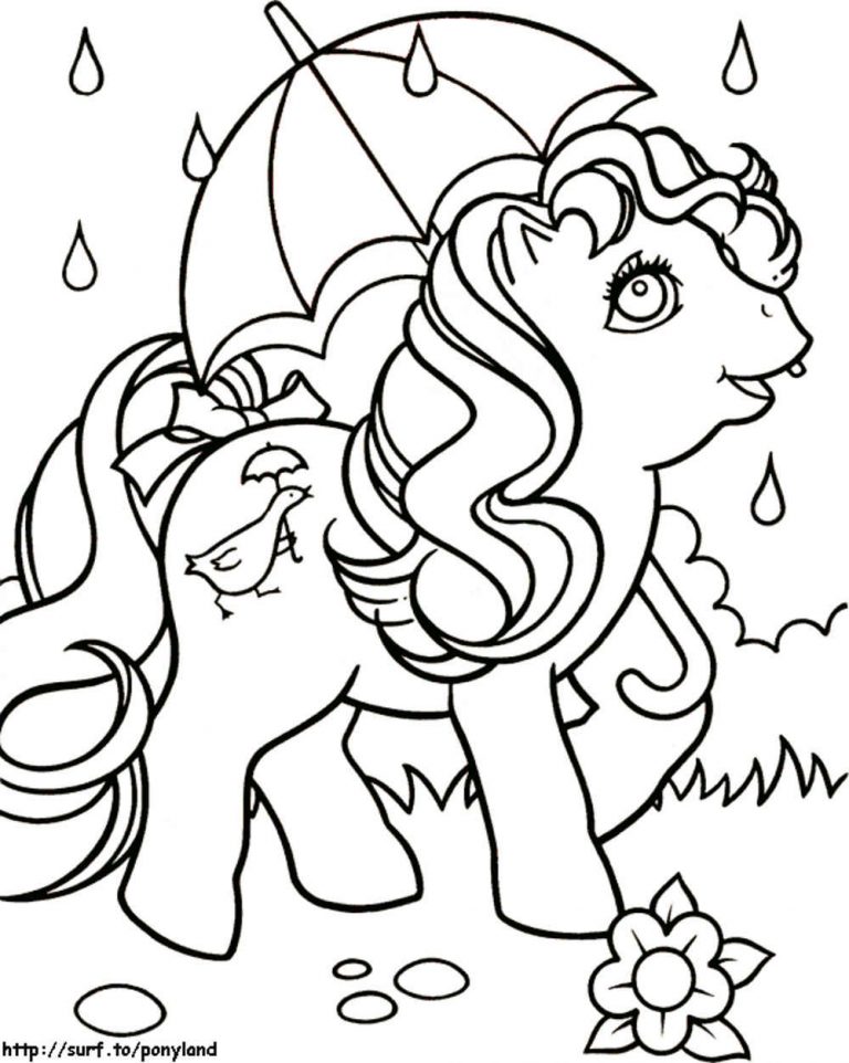 Download Print & Download - My Little Pony Coloring Pages: Learning with Fun