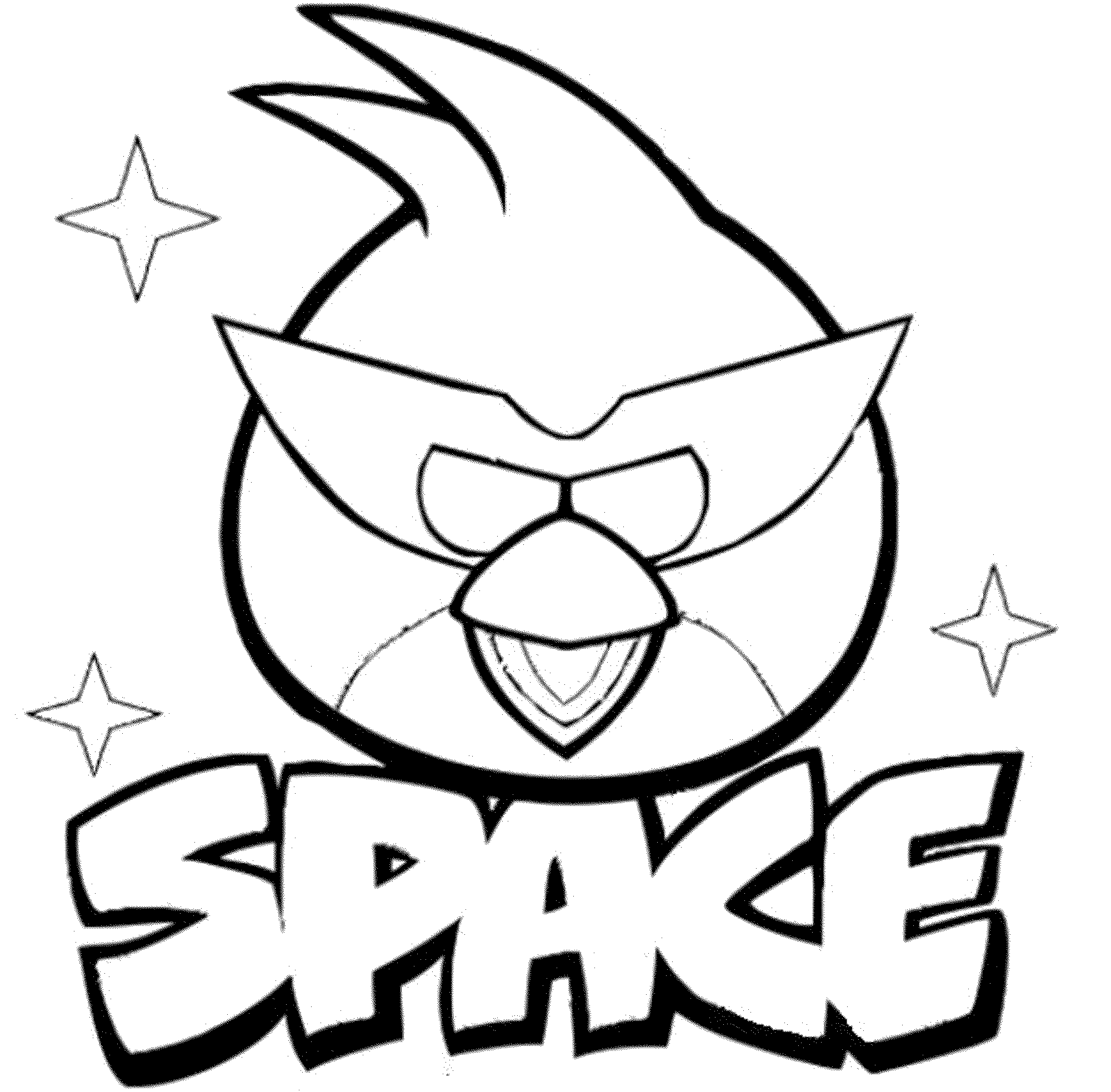 Angry Birds Coloring Pages Small Kids Printable