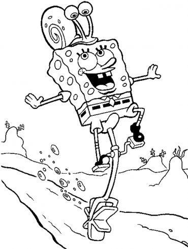 Print & Download - Choosing SpongeBob Coloring Pages For Your Children