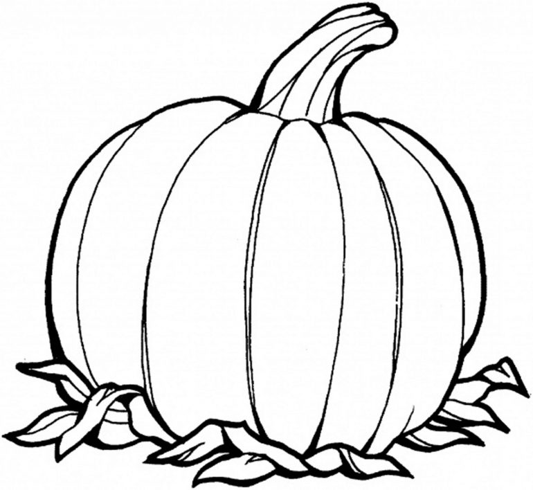 Print & Download - Pumpkin Coloring Pages and Benefits of Drawing for Kids