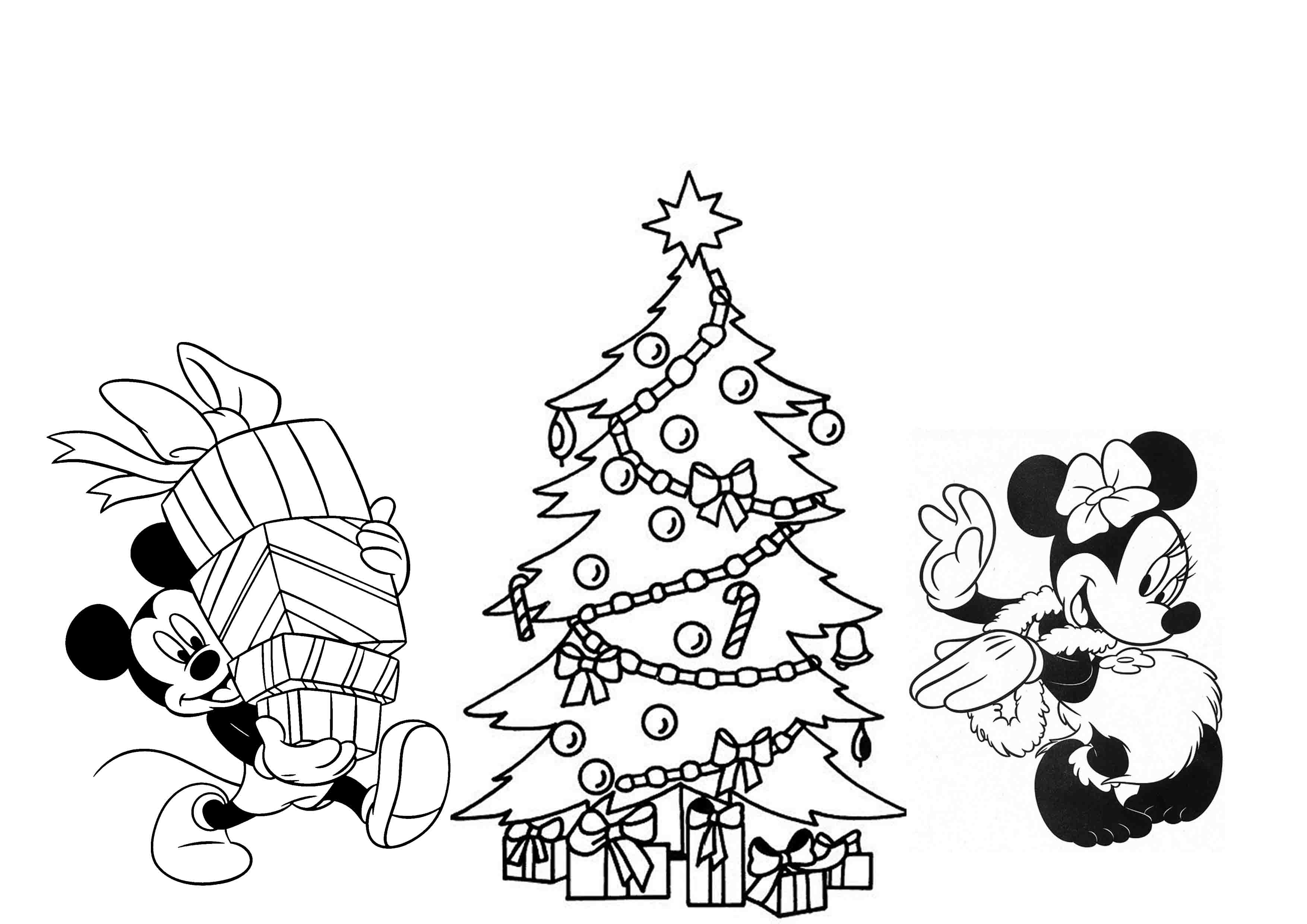 Print & Download   Printable Christmas Coloring Pages for Kids