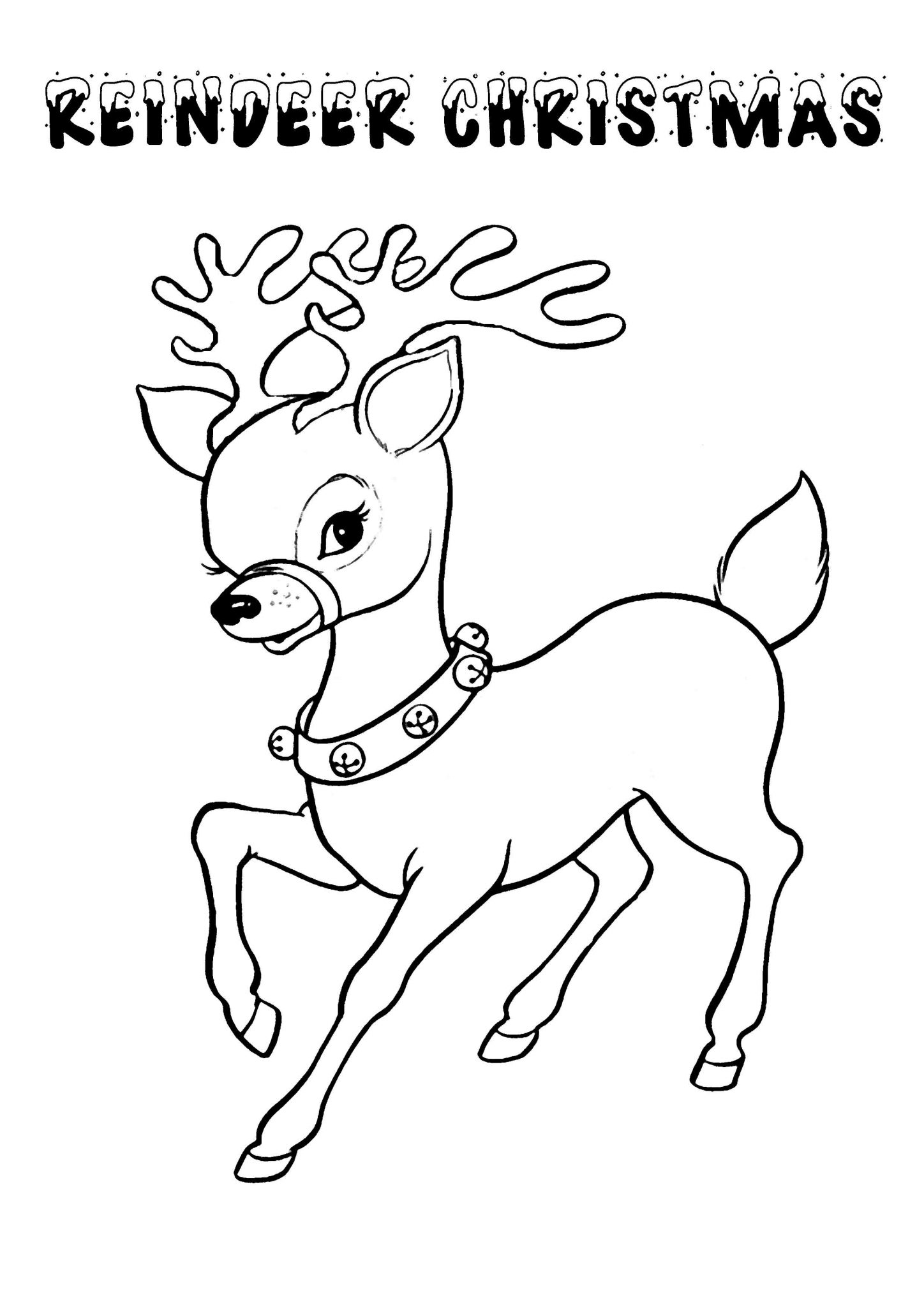 Print Download Printable Christmas Coloring Pages for Kids