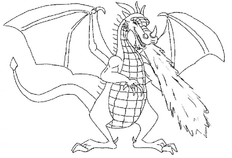 Color the Dragon Coloring Pages in Websites