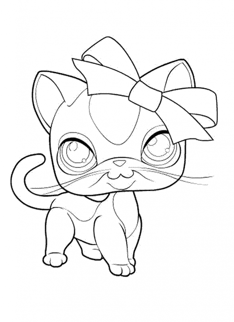 Littlest Pet Shops Coloring Page for My Kids