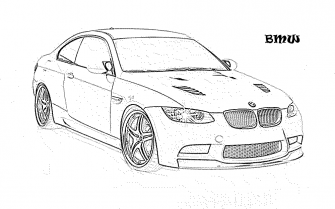 Print & Download - Kids Cars Coloring Pages