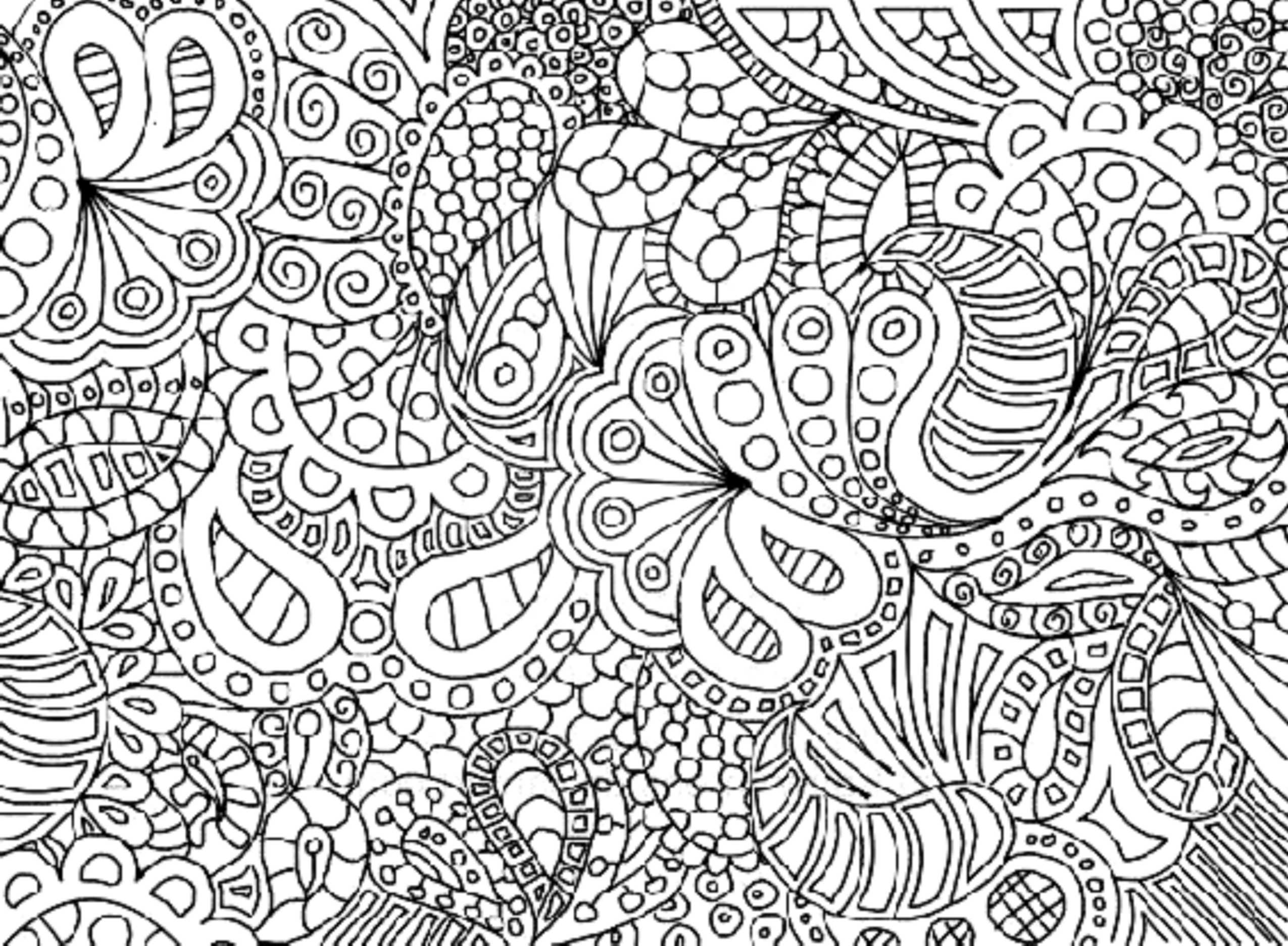 Simple Complex Coloring Pages To Print 