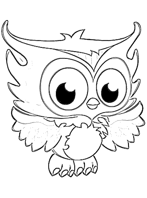 Print Download Owl Coloring Pages for Your Kids