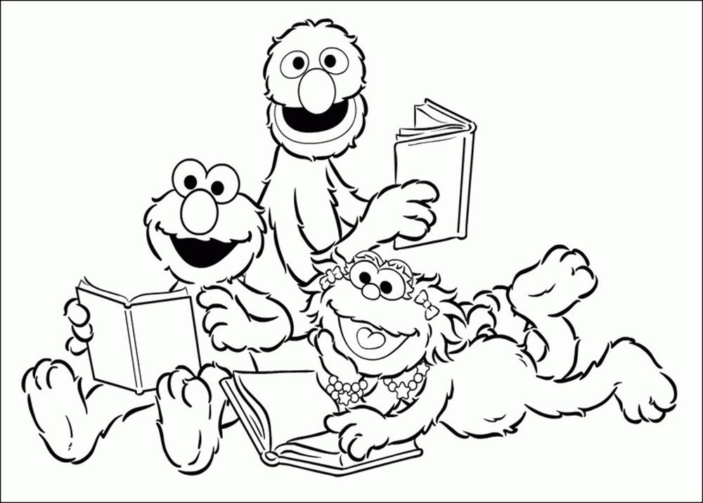 Download Print & Download - Elmo Coloring Pages for Children's Home ...