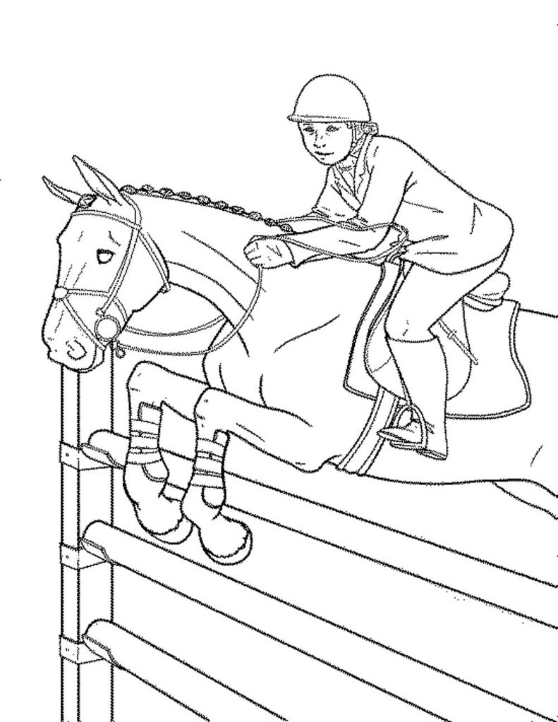 Fun Horse Coloring Pages for Your Kids Printable