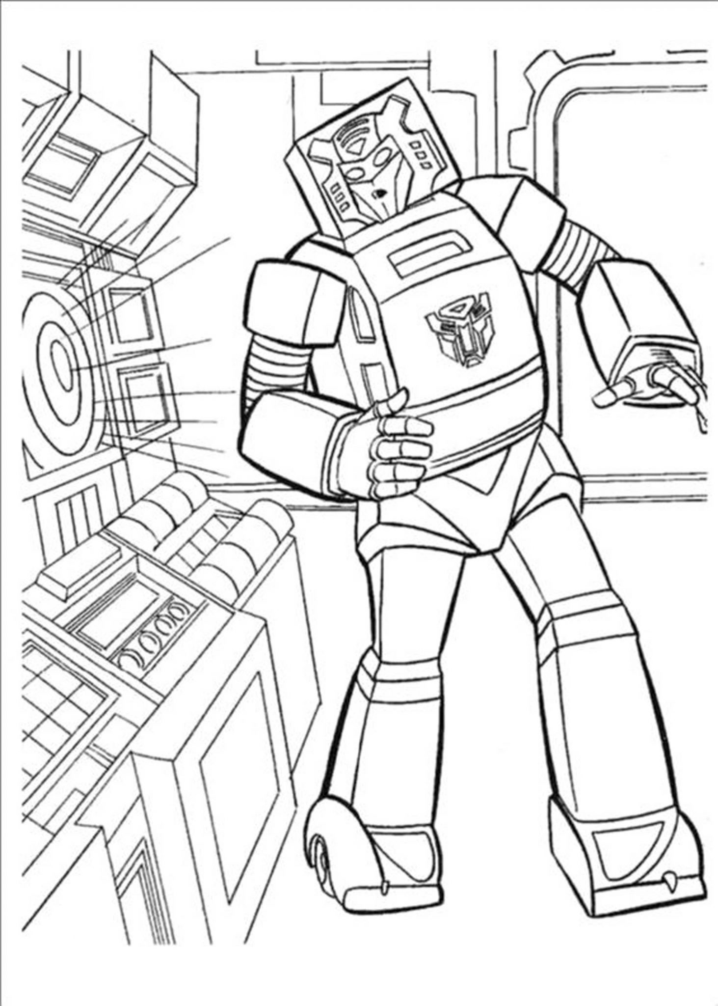 free printable transformer coloring pages for adults