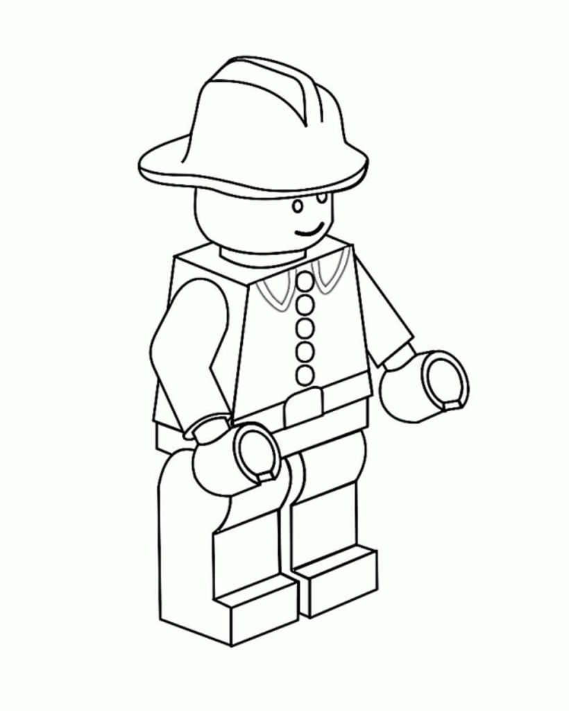 Create Your Own Lego Coloring Pages for Kids