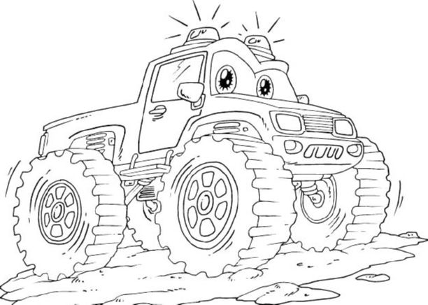 lightning-mcqueen-monster-truck-coloring-pages