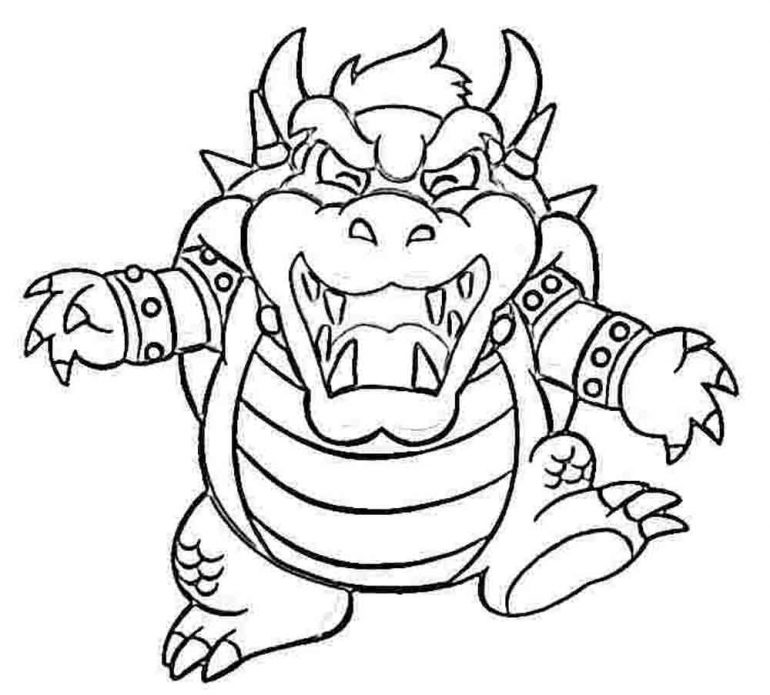 20+ Free Super Mario Coloring Pages for Kids