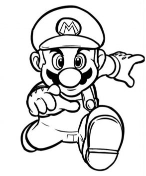 20+ Free Super Mario Coloring Pages for Kids