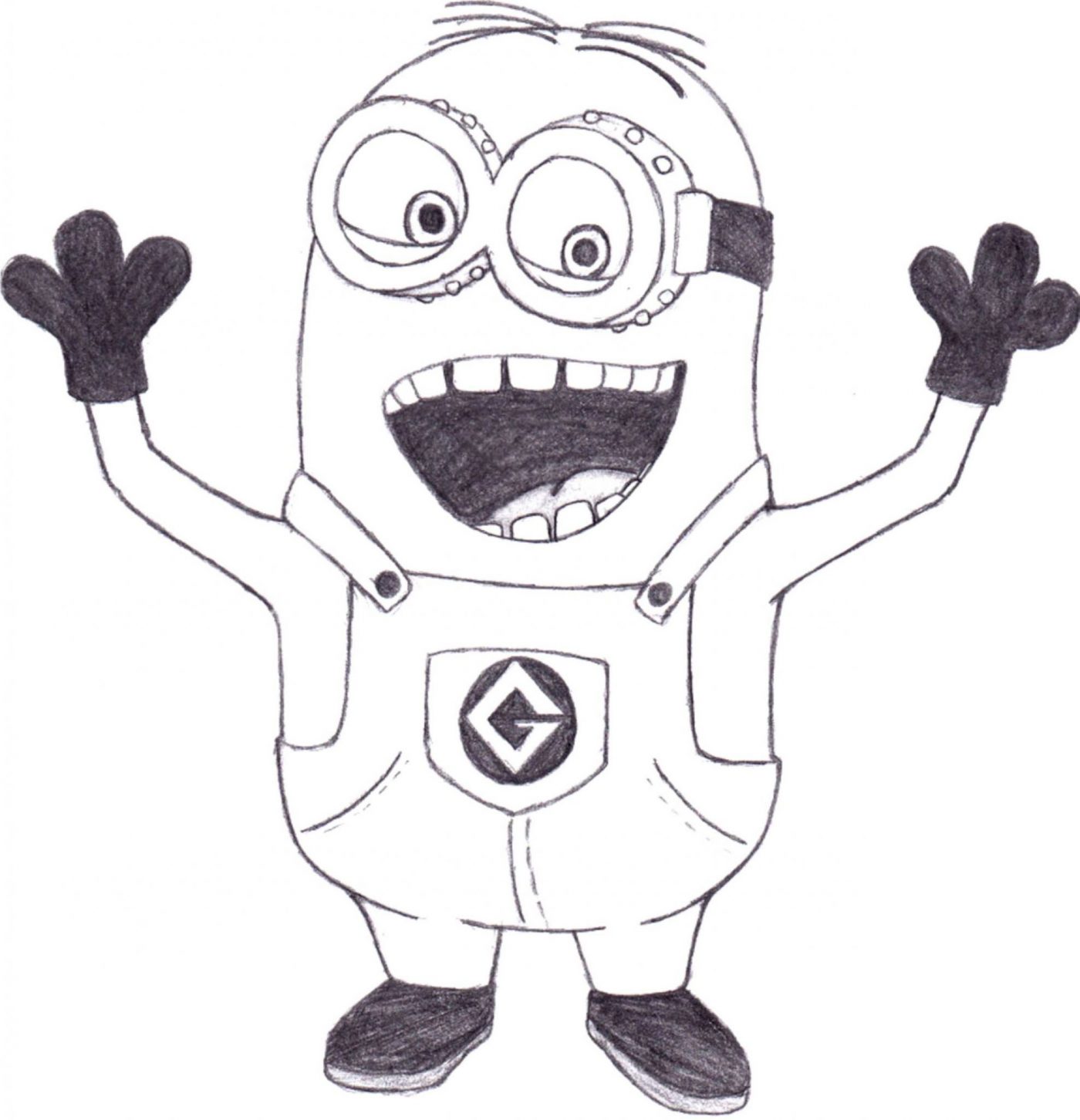 Print & Download - Minion Coloring Pages for Kids to Have Fun